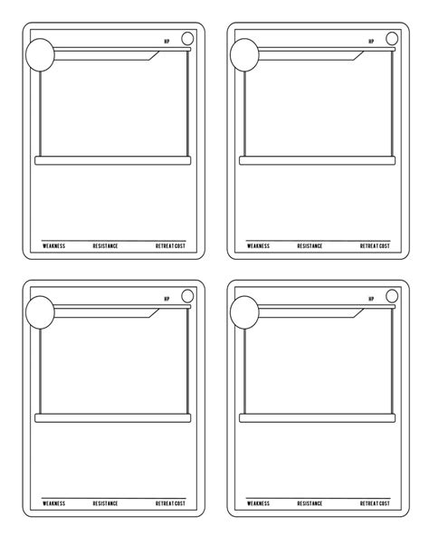 pokemon card template|free printable pokemon templates.